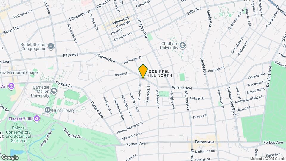 5512 Wilkins Ave Map and Location Details