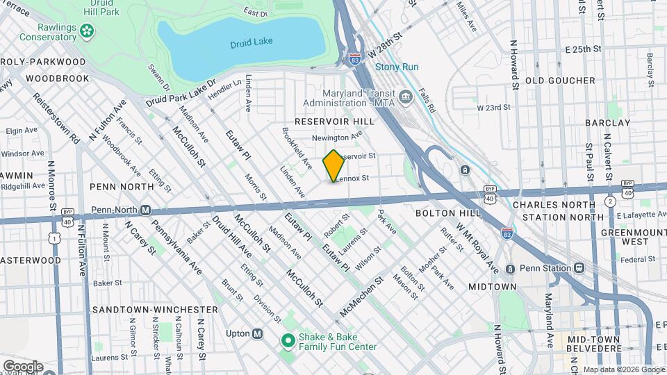 828 Watts St Mapa y Detalles de la Ubicación
