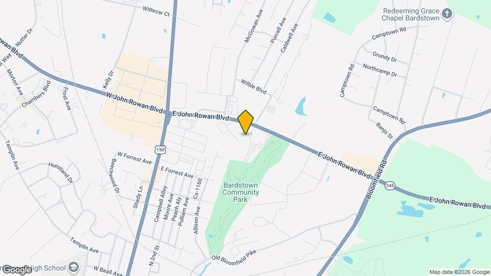 120 S Salem Dr, Unit Quiet Apartment Map and Location Details