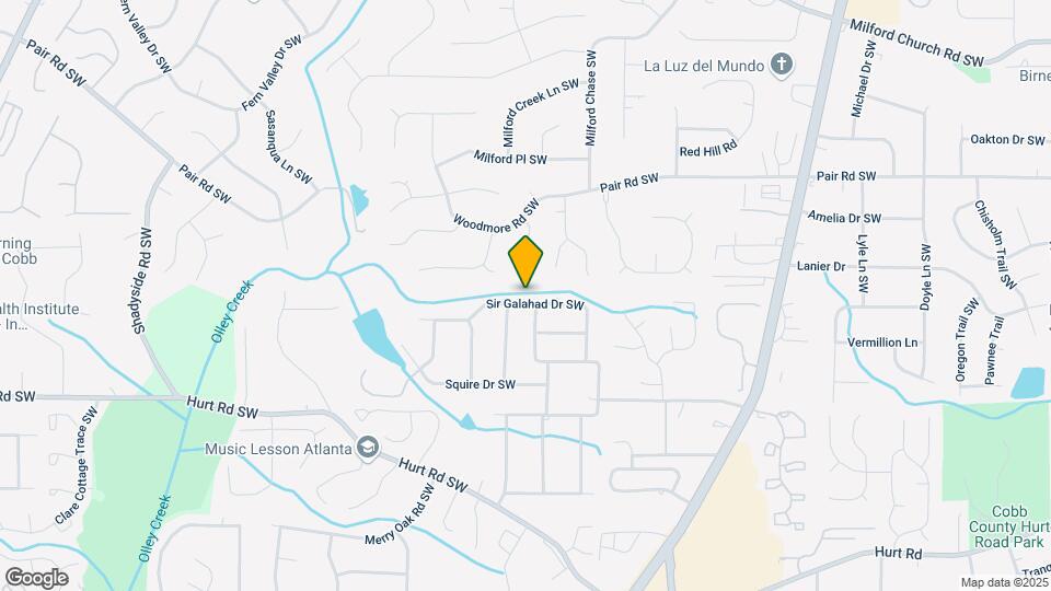 1620 Sir Galahad Dr SW Map and Location Details