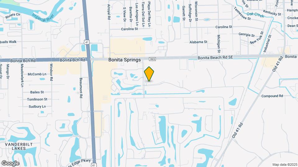 9110 Spanish Moss Way Map and Location Details