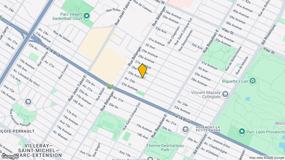 6760 25E Av Map and Location Details