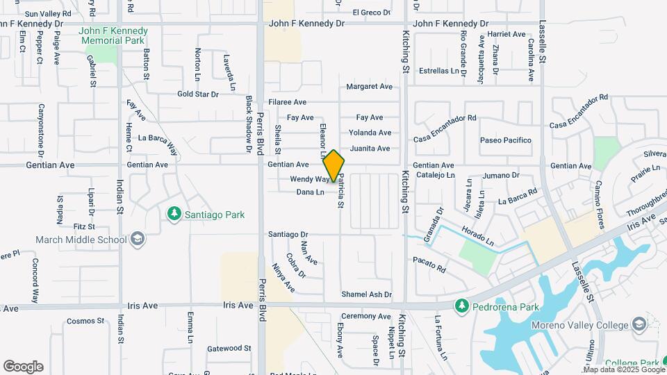 25276 Dana Ln Map and Location Details