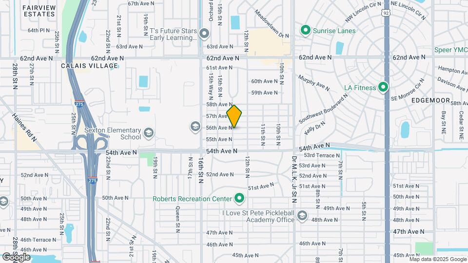 5555 13th St N Mapa y Detalles de la Ubicación