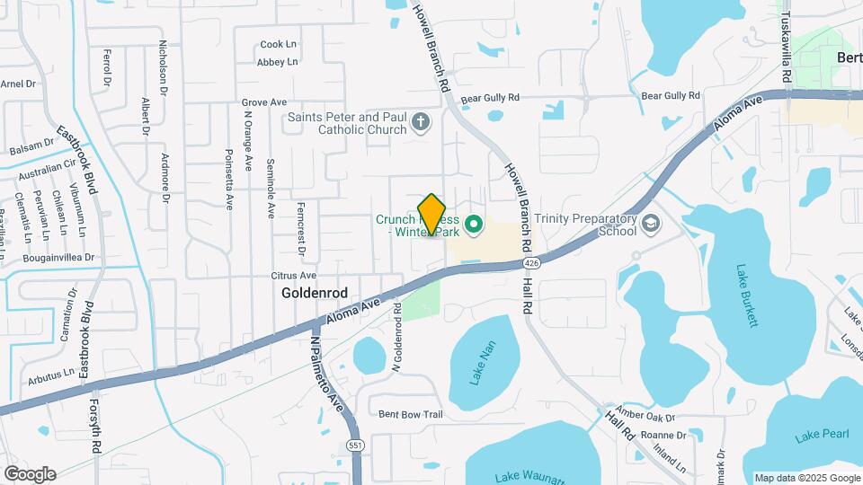 7629 Aloma Pines Ct Map and Location Details