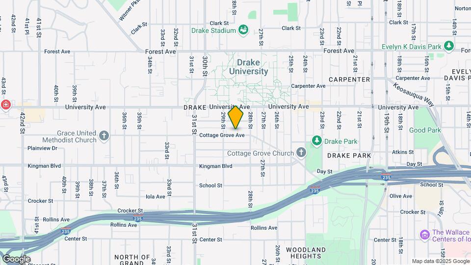 2813 Cottage Grove Ave Map and Location Details