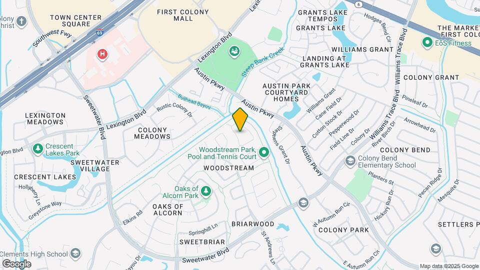 2123 Streamhurst Ln Map and Location Details
