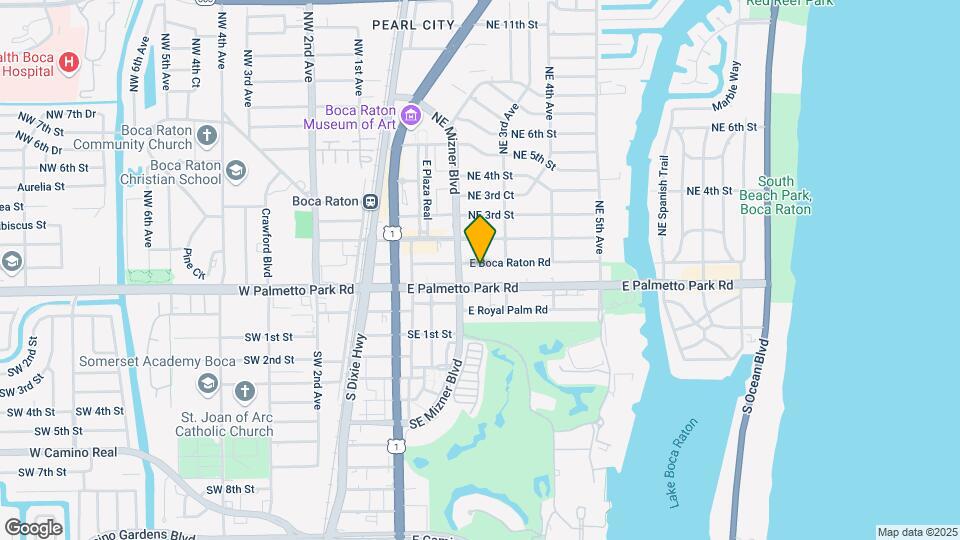 244 E Boca Raton Rd Map and Location Details