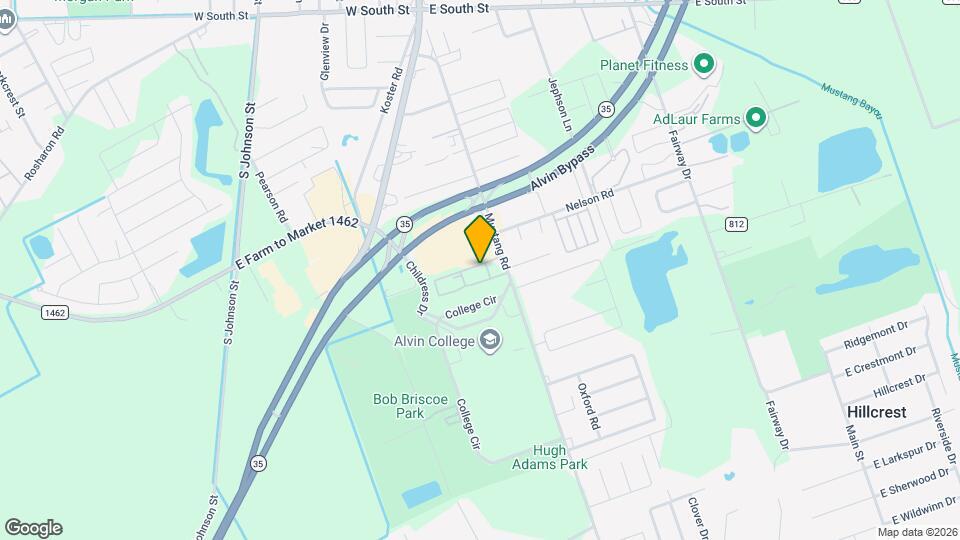 Meadow Park Map and Location Details