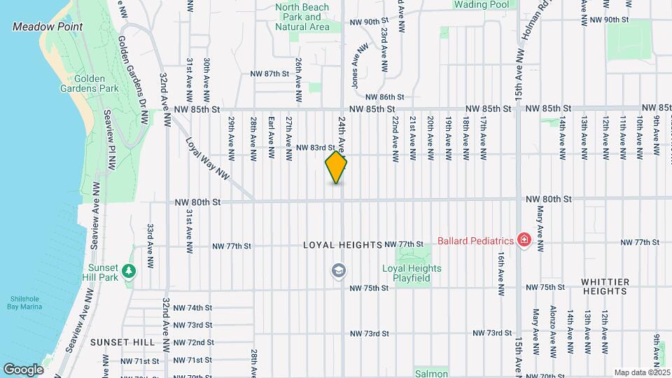 8015 24th Ave NW Map and Location Details