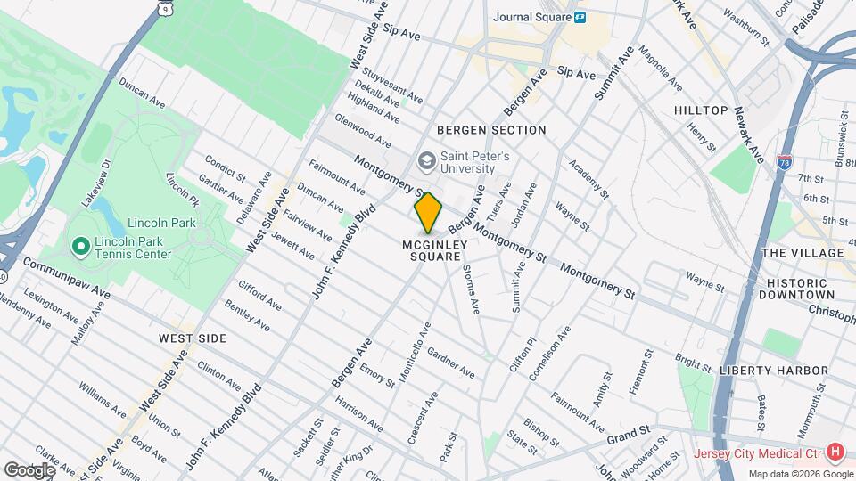 713 Bergen Ave Mapa y Detalles de la Ubicación