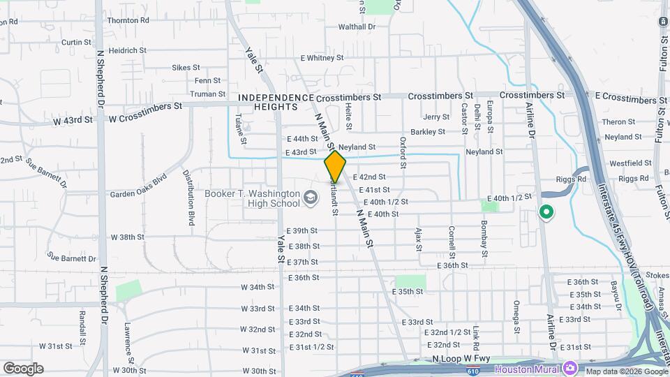 4110 Cortlandt St Map and Location Details