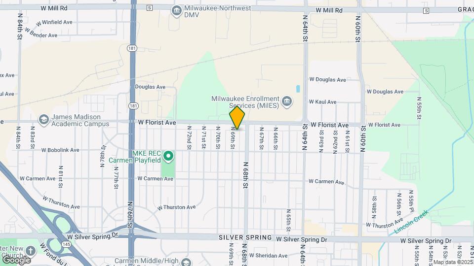 5950 N 69th St, Unit 5950 Map and Location Details