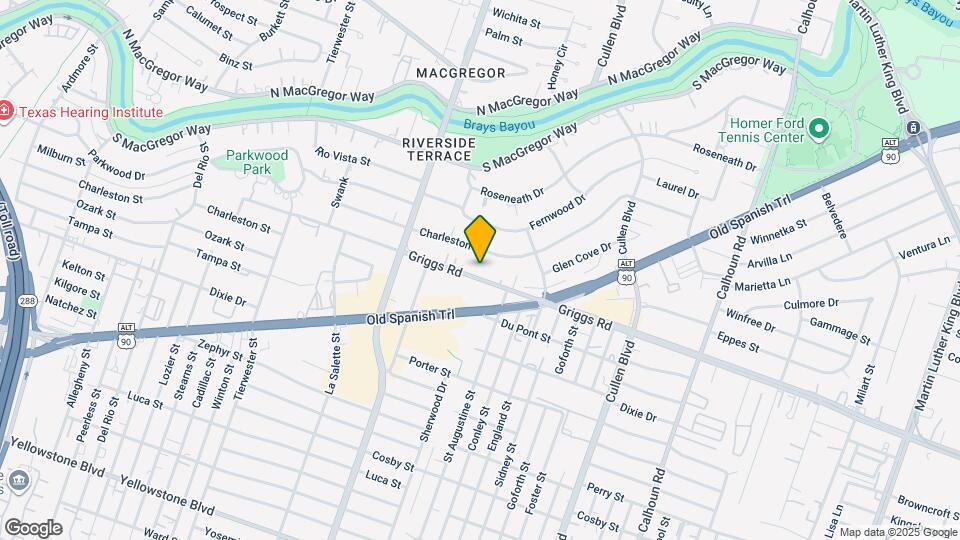 4013 Griggs Rd Map and Location Details