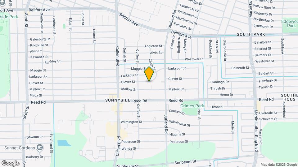 4834 Clover St Map and Location Details