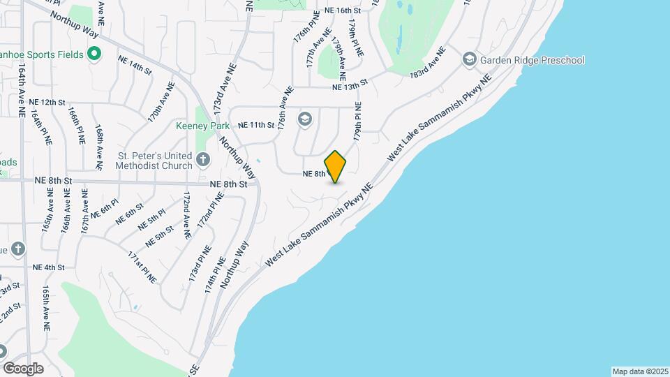 639 West Lake Sammamish Pkwy NE Map and Location Details