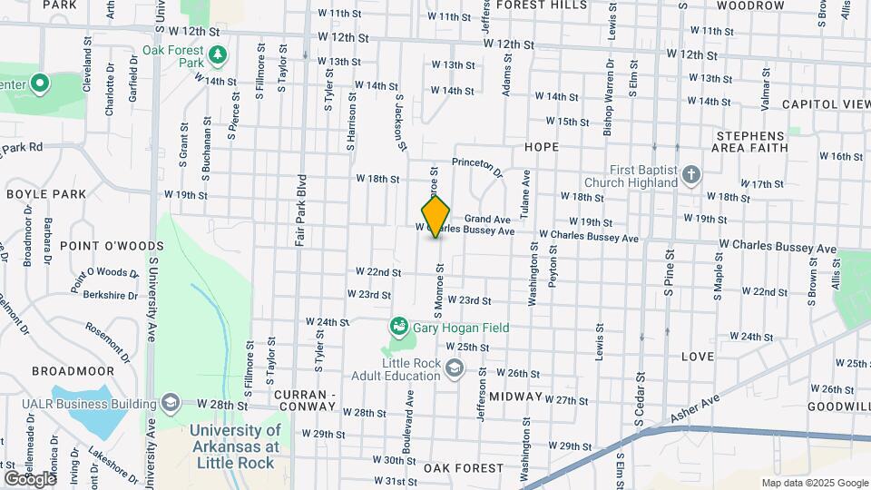 2018 S Monroe St Map and Location Details