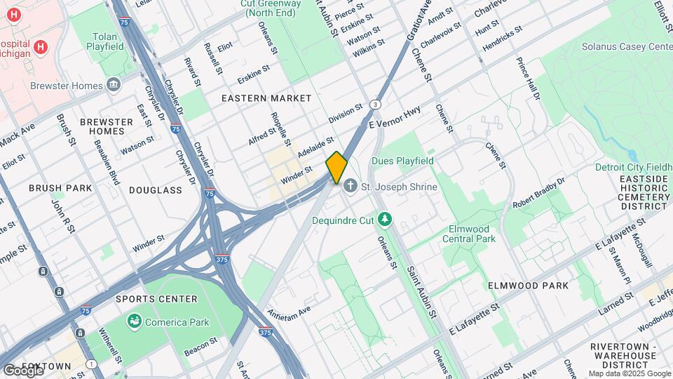 2315 Orleans St Map and Location Details
