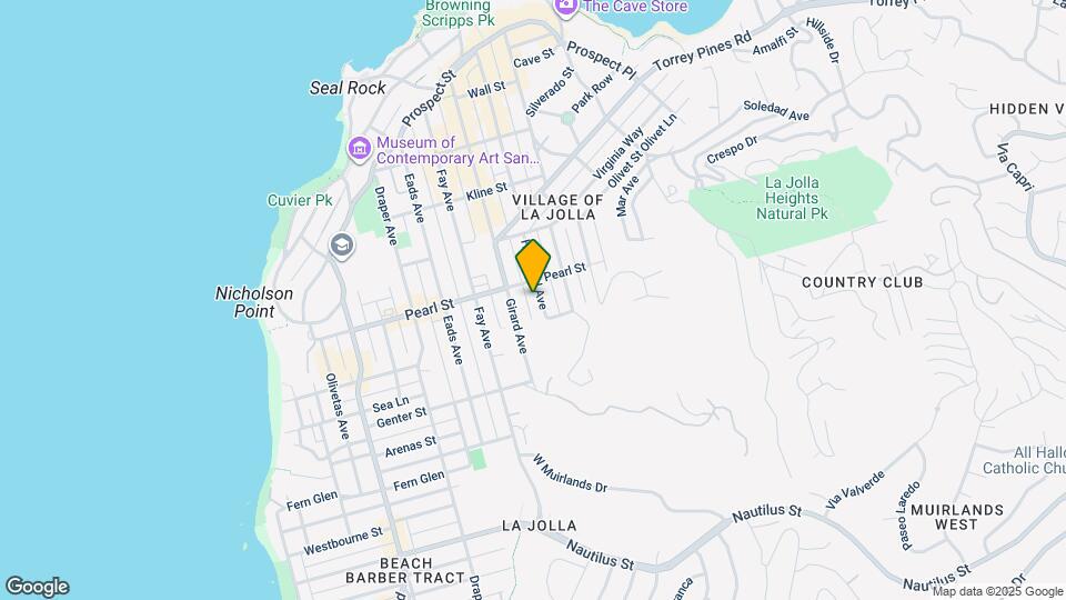 7434 Herschel Ave Mapa y Detalles de la Ubicación