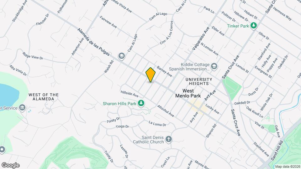 2108 Cam De Los Robles Map and Location Details