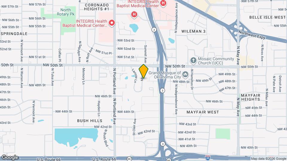 4910 Morris Ln Map and Location Details