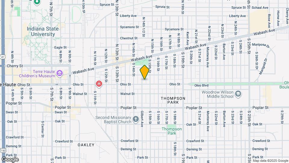 122 Gilbert Ave Map and Location Details