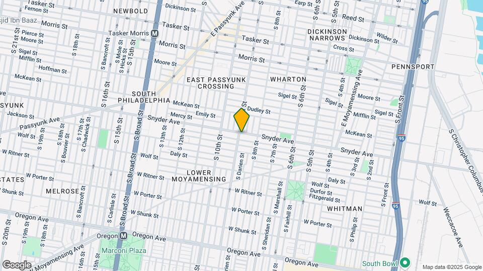 2101 S 9th St Mapa y Detalles de la Ubicación