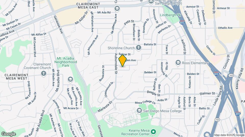 6760 Thornwood St Map and Location Details