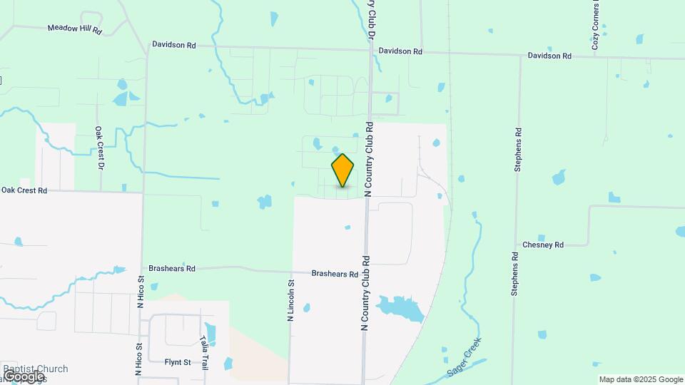 2000 E Brookview Cir Map and Location Details