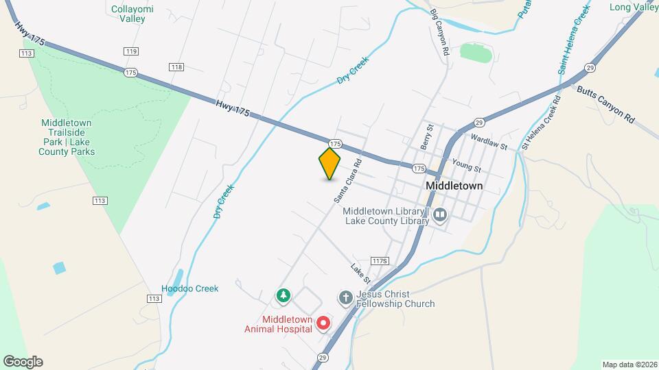 19342 Mountain Meadow S Map and Location Details