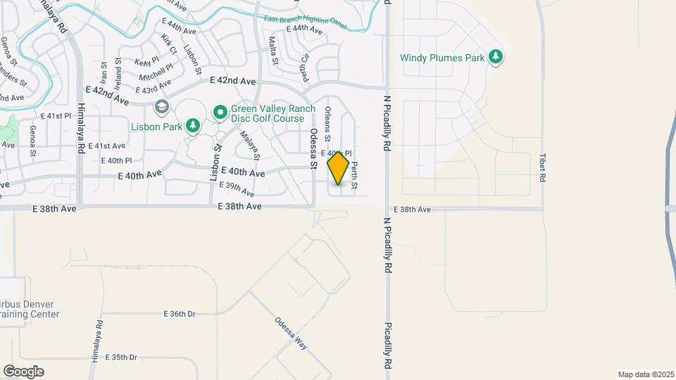 3873 Orleans Ct Map and Location Details