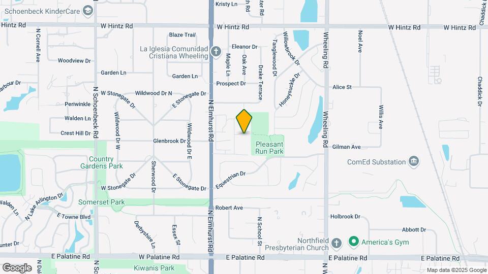 Pleasant Run Condo Map and Location Details