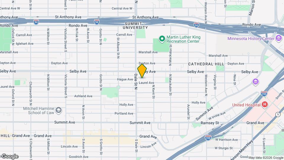 599 Laurel Ave, Unit 2 Map and Location Details
