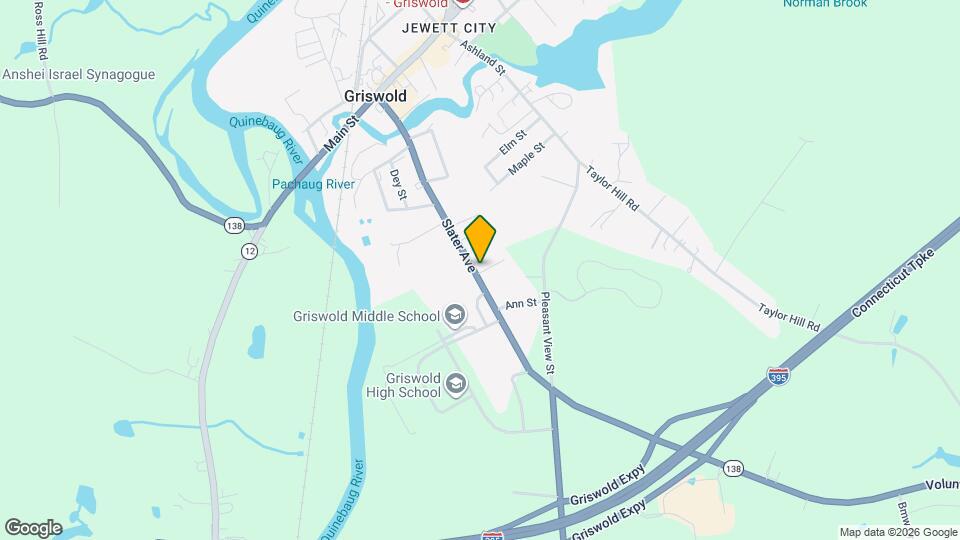 192 Slater Ave Map and Location Details