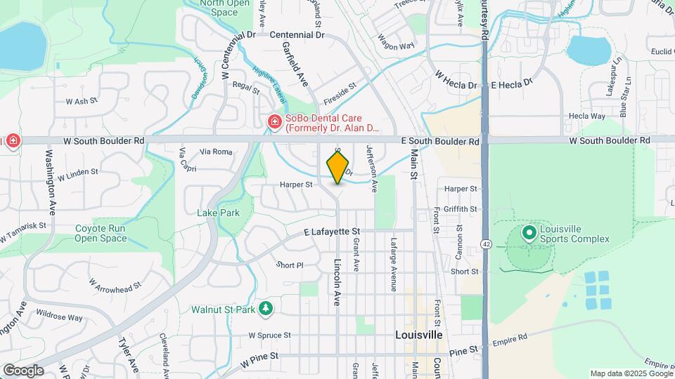 1450 Lincoln Ave Map and Location Details