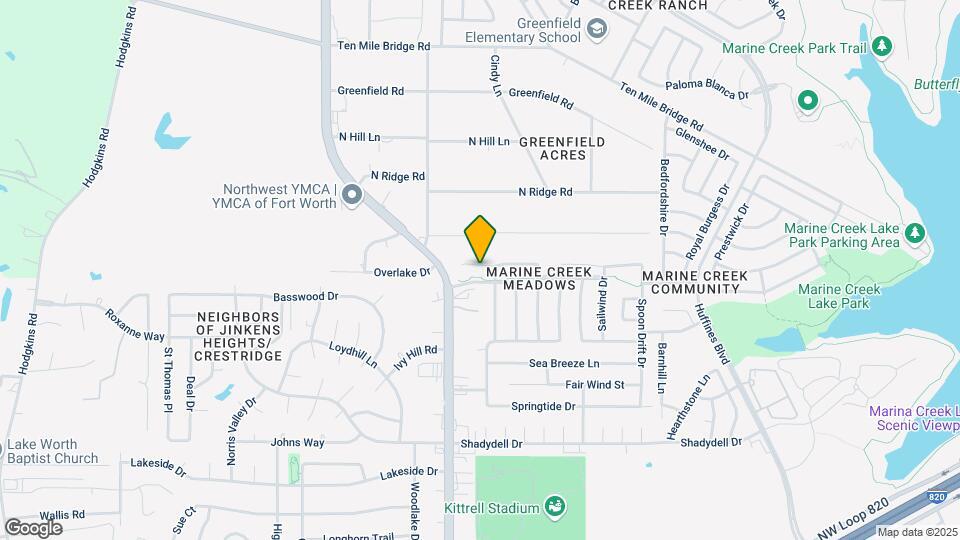 6013 Portridge Dr Map and Location Details