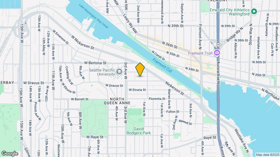 26 W Dravus St Map and Location Details