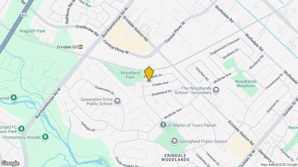 1195 Chada Ave Map and Location Details