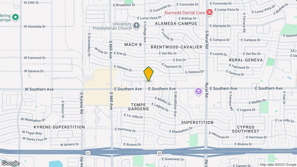 312 E Patrician Dr Map and Location Details