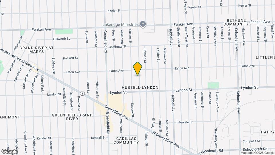 14613 Coyle St Map and Location Details