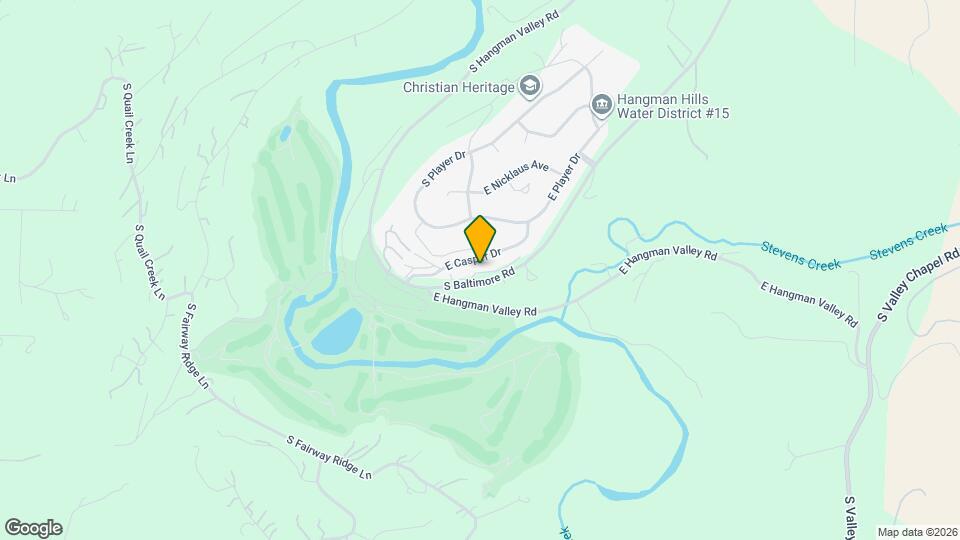 2418 E Casper Dr Map and Location Details