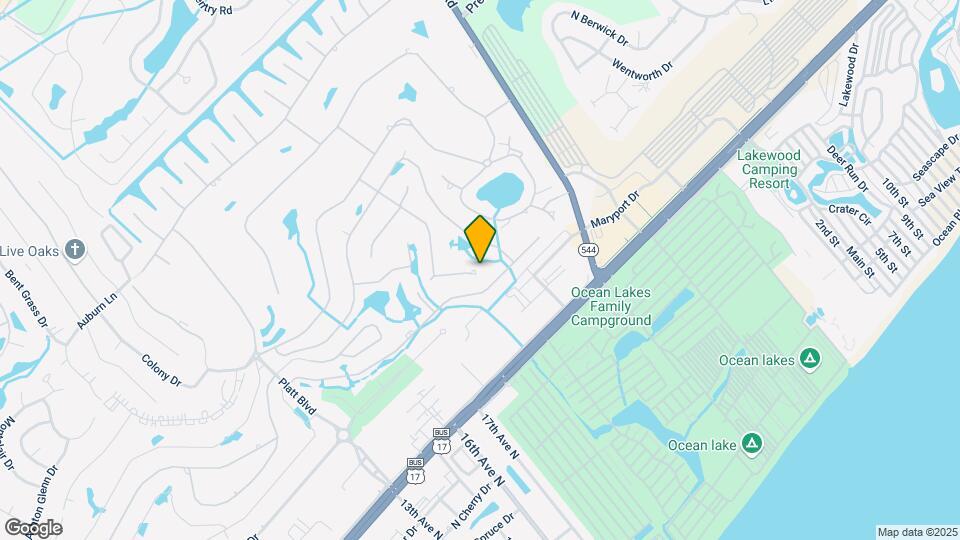 1301 Turkey Ridge Rd Mapa y Detalles de la Ubicación