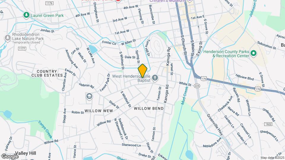 609 Hebron Rd Map and Location Details