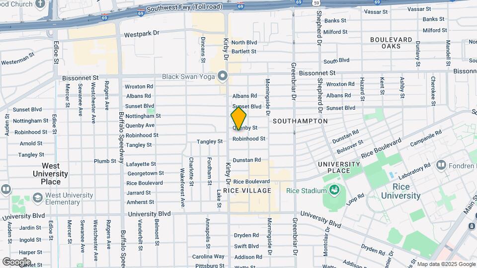 2520 Robinhood St Map and Location Details