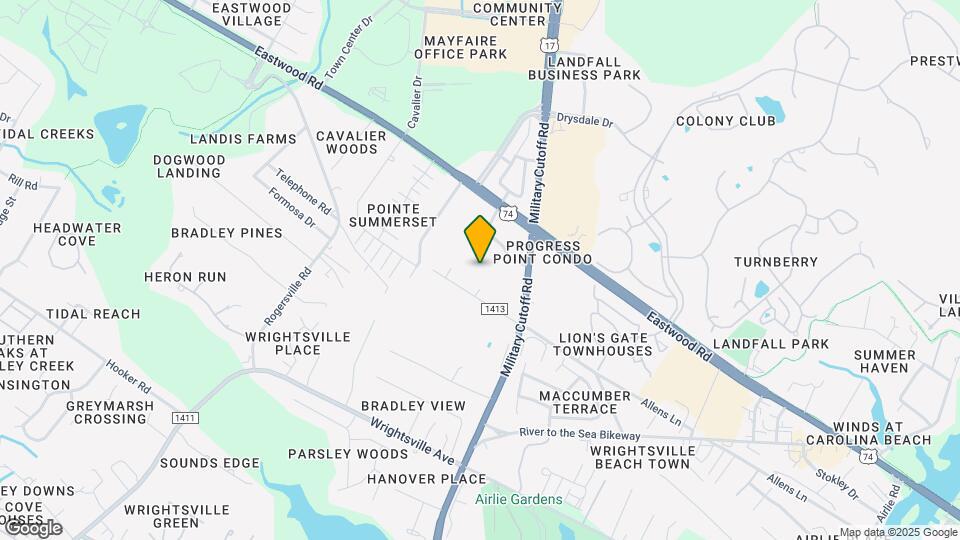 1600 Sturdivant Dr Mapa y Detalles de la Ubicación