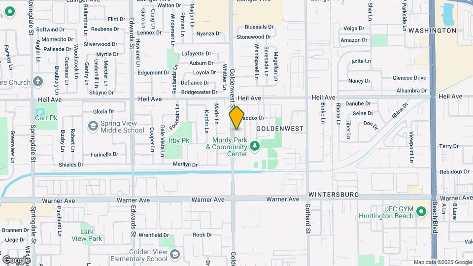 16662 Goldenwest St Mapa y Detalles de la Ubicación
