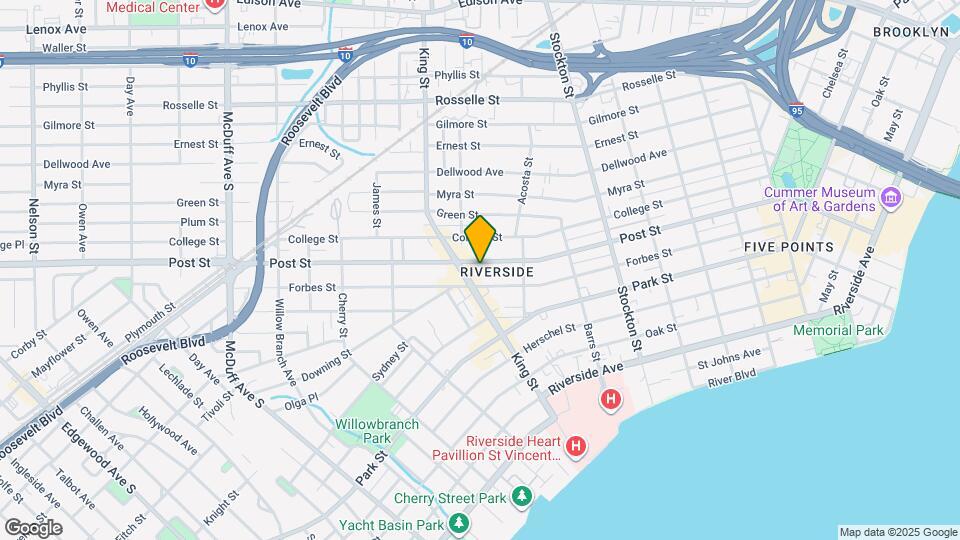 2672 Post St Map and Location Details