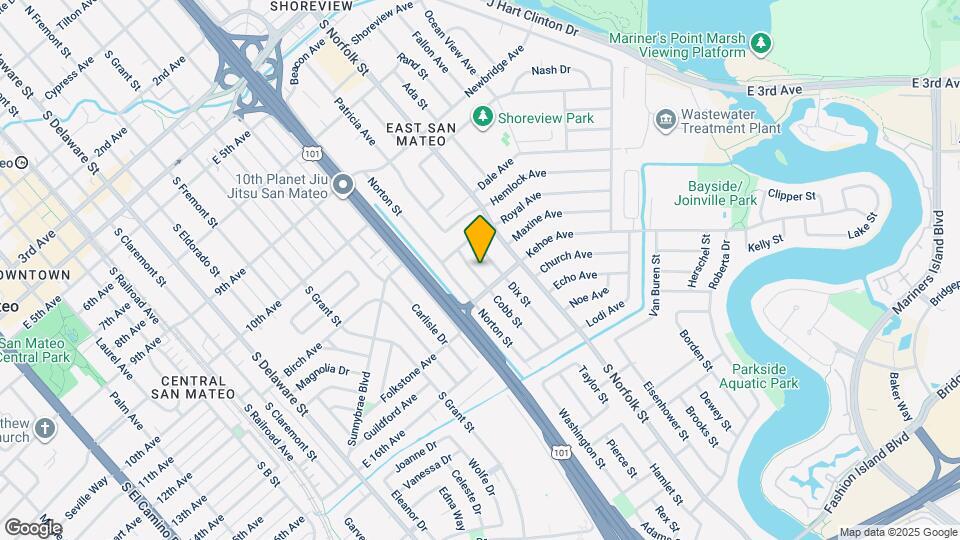 1203 Cobb St Map and Location Details