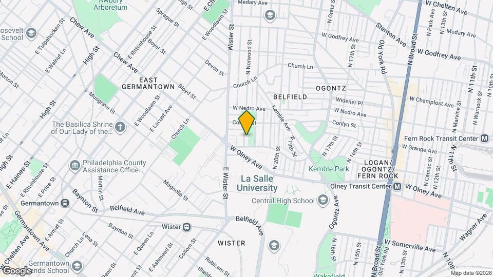 5723 N Beechwood St Map and Location Details