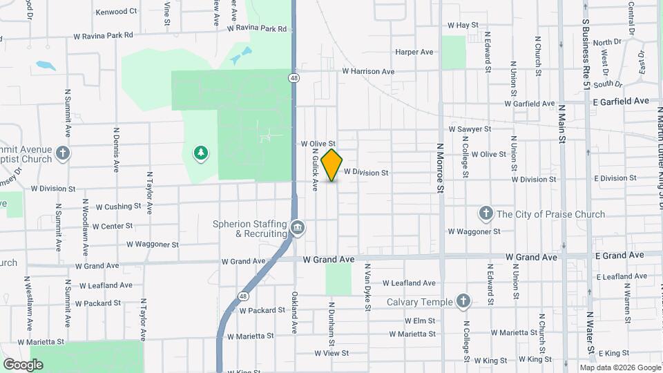 1553 N Walnut Grove Ave Map and Location Details